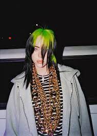 Billie's natural hair color is blonde. Say Goodbye To Billie Eilish S Slime Green Roots Dazed Beauty