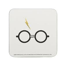 Entdecke die neuesten styles & fanartikel aus musik, film, serien, sport & games. Harry Potter Glasses Lightning Scar Single Coaster Drinks Mat