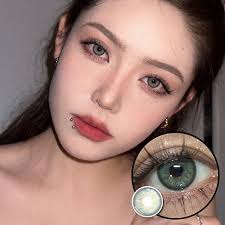 Coleyes Maya Green Prescription Yearly Colored Contacts