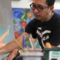 When she fell into the beast men's world, a leopard forcefully took her back to his house. Beauty And The Beast Painting By Abd Latif Maulan Saatchi Art