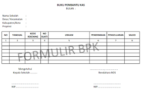 Aplikasi kwitansi arkas bos online 2020 format excell untuk spj bku bos 2020 arkas 2.05 | calon guru. Bos K 4 Buku Pembantu Kas Bpk Bos Ku