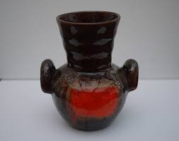 Vase Vintage A Oreilles Vallauris Par Lamachineabrocantes Vintage Pottery Glassware Vintage