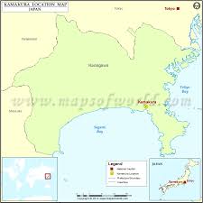 2.3 hiking, beaches and other attractions. Where Is Kamakura Location Of Kamakura In Japan Map