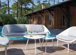 Canape De Jardin 3 Places En Aluminium Phenix Canape Jardin Canape 3 Places Mobilier Jardin