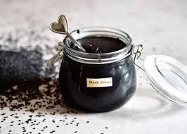 Two Ingredient Simple Two Ingredient Black Sesame Paste Alphafoodie Recipe In 2020 Black Sesame Paste Black Sesame Homemade Seed Butter