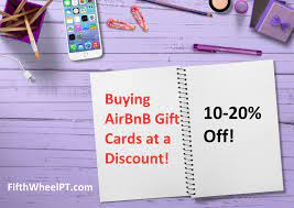 Check spelling or type a new query. Buying Discounted Airbnb Gift Cards Fifth Wheel Physical Therapist