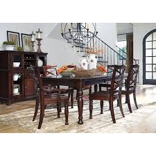 Get free shipping on qualified seats 8, square dining room sets or buy online pick up in store today in the furniture department. Dining Room Dining Room Sets Porter D697 8 Pc Dining Set At Guions Showcase
