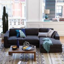 Urban 2 Piece Chaise Sectional Couch With Chaise Living Room Furnishings Living Room Designs