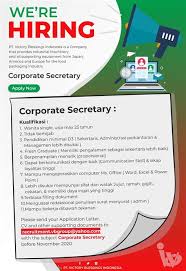 Fresh graduate / baru lulus diperbolehkan melamar. Baca Selengkapnya Www Rekrutmen Net