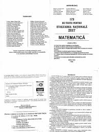 La care dintre cele doua intrebari trebuie sa raspundem pana la urma? 173 De Teste Pentru Evaluarea Nationala Matematica