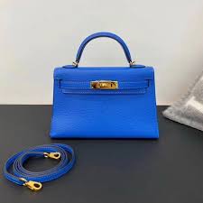 Hermes正品愛馬仕mini Kelly 2代水妖藍t7電光藍金釦山羊皮超級美2018年a刻購買hermes正品愛馬仕mini Kelly 2代水妖藍t7電光藍金釦山羊皮超級美2018年a刻 Hermes Kelly