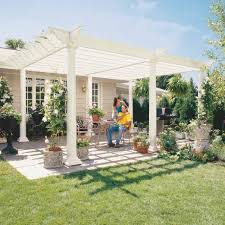 Lay deck boards from the outside in. How To Build A Pergola Pergola Plans Diy Family Handyman