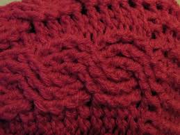 Dark Pink Crochet Cable Knit Beanie Etsy Crochet Cable Cable Knit Knit Beanie