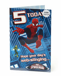 Check spelling or type a new query. Age 5 Birthday Card Pop Up 3d Spiderman 5th New Gift Boy Occasion Cards