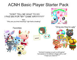 Ranking the best villagers in new horizons. Acnh Memes Thread Page 6 The Bell Tree Animal Crossing Forums