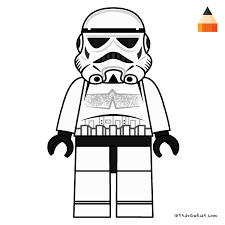 America's favorite toy never disappoints. Drawing Lego Star Wars Star Wars Coloring Pages Drawing Star Wars Characters