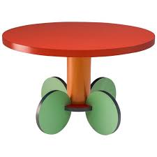 Michele De Lucchi La Festa Table Granite Dining Table Wood Laminate Modern End Tables