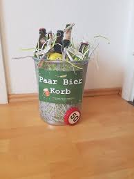 Paar Bier Korb Geschenk Bier Geburtstag Manner Geschenk Ehemann Geschenke Zum 50 Geburtstagsgeschenk Mann