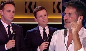 From wikipedia, the free encyclopedia ant & dec are a british tv presenting duo, consisting of comedians, tv presenters and singers ant mcpartlin obe (born 18 november 1975) and declan donnelly obe (born 25 september 1975), from newcastle upon tyne, north east england. Britain S Got Talent 2019 Simon Cowell Hits Back At Ant And Dec Over Exposing Spoiler Democratic News Analysis