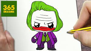 Dessin joker suicid squad facile dessin facile cheval reine des neiges jouet. Comment Dessiner Joker Kawaii Etape Par Etape Dessins Kawaii Facile Youtube