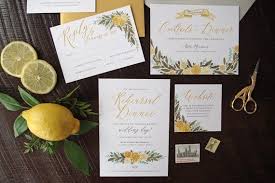 Lisa Painted Floral Garland Wedding Invitation Suite Mustard Etsy Yellow Wedding Invitations Mustard Yellow Wedding Garland Wedding