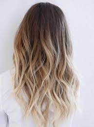However, if you're looking to go this light from darker this delicious ash blonde to lavender ombre is a totally adorable way to amp up a simple straight medium length hair. 55 Proofs That Anyone Can Pull Off The Blond Ombre Hairstyle