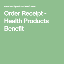 Order Receipt Health Products Benefit Health Management United Healthcare Health
