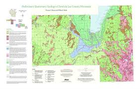 Map Of The Day September 23 Preliminary Bedrock Of Fond Du Lac County Map Geology Fond Du Lac