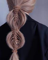 Vera Panamera On Instagram Feather Pony Ambassadorlp Americansalon Beyondtheponytail Lo Peinados Hair Styles Glam Hair Girls Hair Accessories