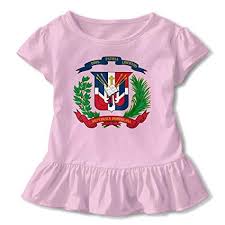 amazon com xhx403 little girls t shirt dominican republic