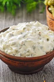 Copycat Mcdonald S Tartar Sauce Recipe With Mayonnaise Dill Pickle Relish Capers Onion Dried Pa Mcdonalds Tartar Sauce Recipe Homemade Tartar Sauce Recipes