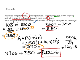 Apy calculator is a tool which enables you to calculate the actual interest earned on an investment over a year. Finance Hire Purchase Math Showme