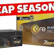 Bargain Seasonic Core TUF GC 500 80 Plus Gold PSU
