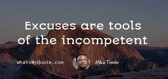 Example sentences with the word incompetence. Mike Tomlin I Ll Tolerate You Until I Can Replace You