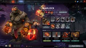 Warlock In Loadout Should Be In Foreground And Golem In Background Because It S Much Bigger Than Him Dota2 Slogan make doto great again social media : warlock in loadout should be in