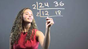 Teaching Kids Lcm Gcf With The Ladder Method Math Concepts Youtube