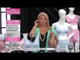 Rhonda Shear 3pack Pinup Lace Bra Set