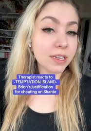 Mark Walberg does not count as he is not a therapist yet he made some good  points. Brion’s lack of regret was wild #therapistreacts #temptationisland  #temptationisland2025 #netflix #cheatingboyfriend ...