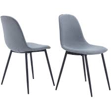 Mainstays Bucket Seat Metal Leg Dining Chair Set Of 2 Gray Walmart Com Dining Chairs Metal Leg Dining Chair Side Chairs Dining