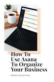 How To Use Asana To Organize Your Small Business In 2020 Small Business Organization Business Ideas Entrepreneur Business Tools