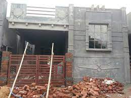 Smear plaster onto the wall with the trowel using an upsweeping motion. Elevation Front Wall Design Small House Design Plans House Outer Design