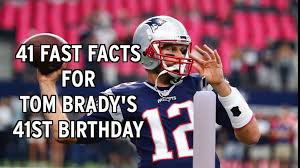 41 Fast Facts For Tom Brady S 41st Birthday Video Dailymotion
