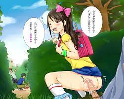 二次元 野外で美少女とセ○クス！青姦エロ画像 40枚 （1006） - エロ２次画像