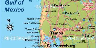 Click on any venue in the map to learn more. Karte Von Tampa Region Region In Vereinigte Staaten Usa Florida Welt Atlas De