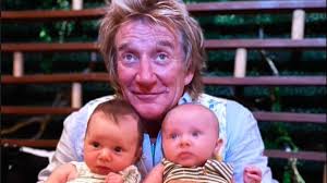 Sir Rod Stewart shares adorable snap with baby grandsons Otis and Louie as  he brings them