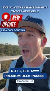🚨 GIVEAWAY ALERT 🚨 Joel Donovan just dropped 4 MORE FREE DECK TICKETS to  THE PLAYERS! 🏌️‍♂️⛳, ⏳ You have until 11:59 PM tomorrow (3/13) to enter!,  👉 HOW TO ENTER:, 1️⃣ Go to our giveaway post and ...