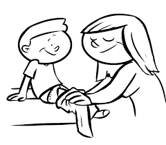 El límite lo pone tu imaginación. Nino Con Pijama Dibujos Para Colorear