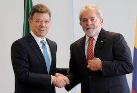 Us president donald trump and colombian president juan manuel santos held a news conference in. Datei Luiz Inacio Lula Da Silva And Juan Manuel Santos Jpg Wikipedia