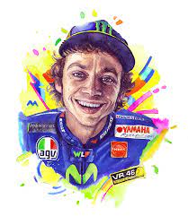Do you see a photo on the internet that you like? Valentino Rossi On Behance