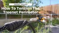 How To Make A Treenet: Tensioning The Perimeter